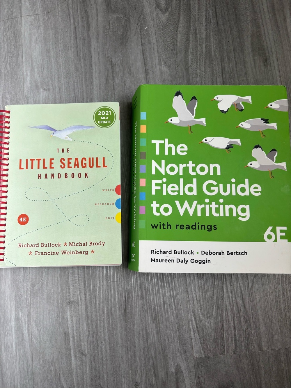 The Norton Field Guide to Writing + The Little Seagull Handbook - Green Covers
